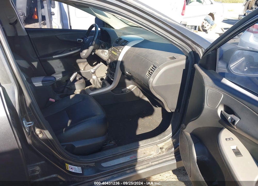 2009 TOYOTA COROLLA XRS VIN: 1NXBE40E89Z002500