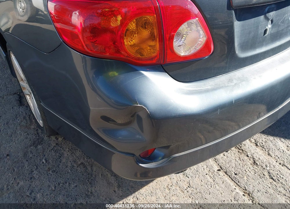 2009 TOYOTA COROLLA XRS VIN: 1NXBE40E89Z002500