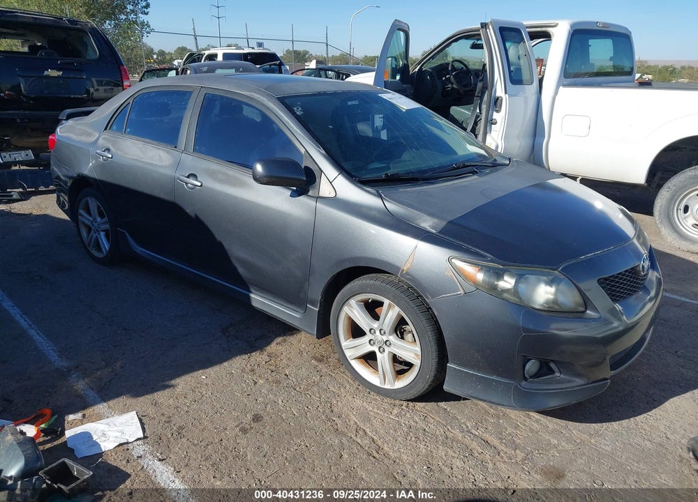 2009 TOYOTA COROLLA XRS VIN: 1NXBE40E89Z002500