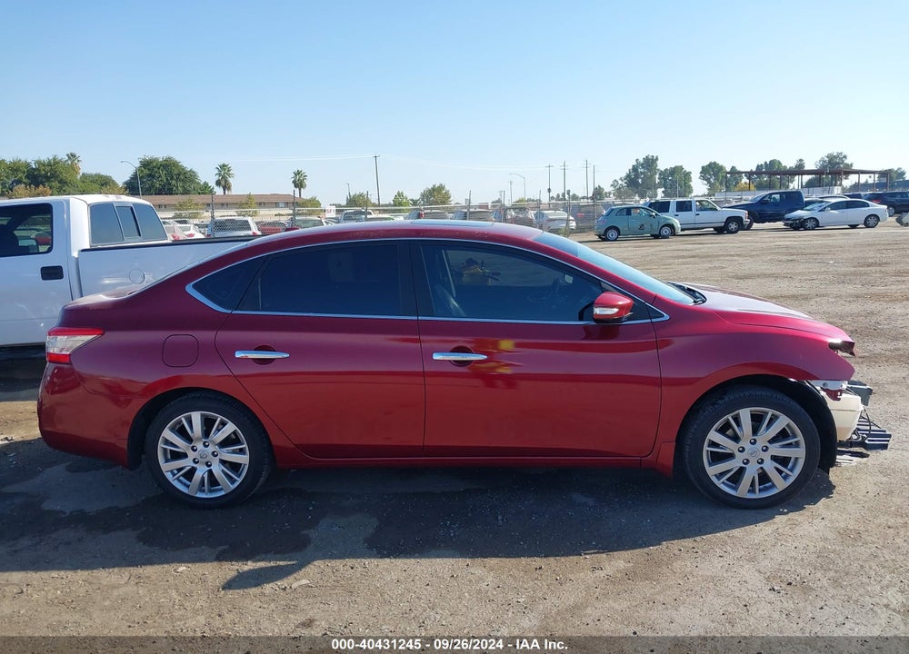 2015 NISSAN SENTRA SL VIN: 3N1AB7AP9FY269764