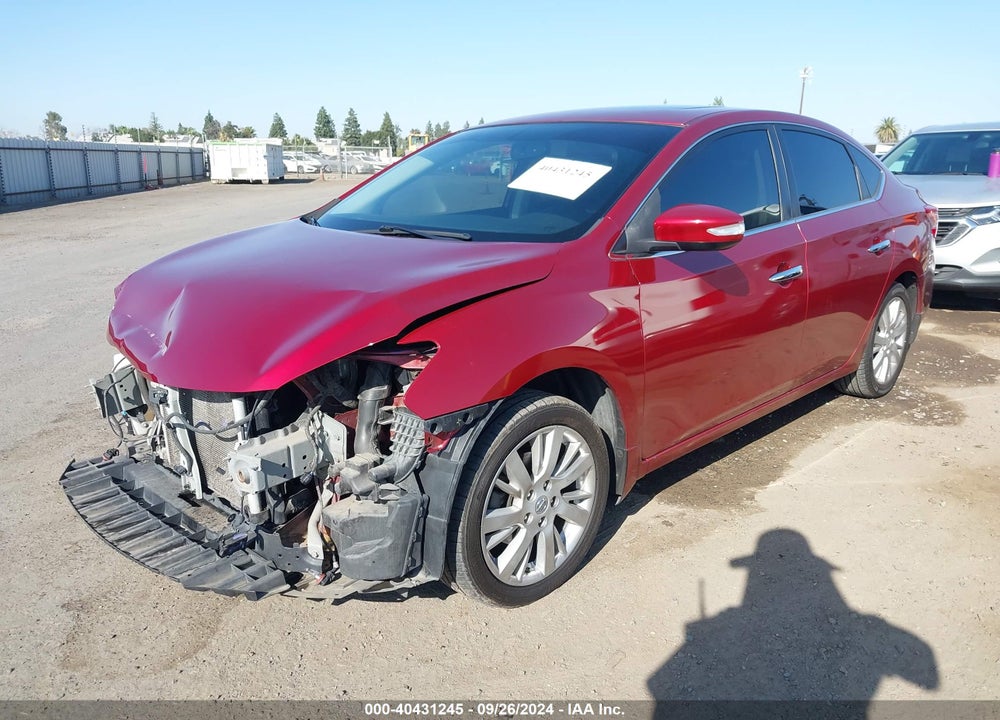 2015 NISSAN SENTRA SL VIN: 3N1AB7AP9FY269764