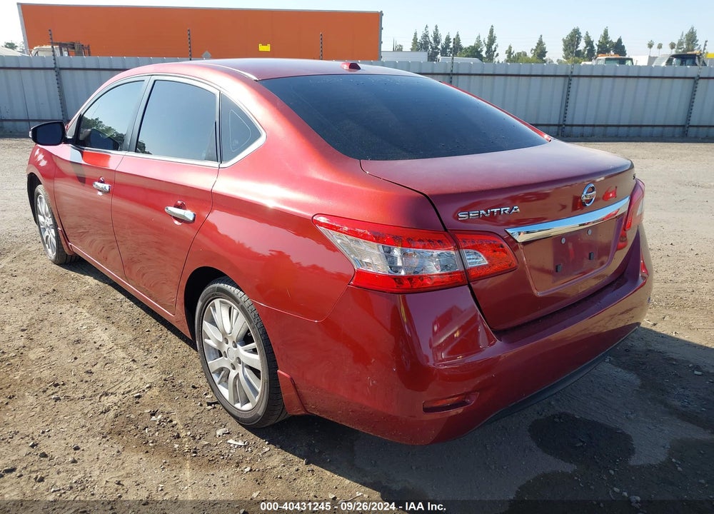2015 NISSAN SENTRA SL VIN: 3N1AB7AP9FY269764