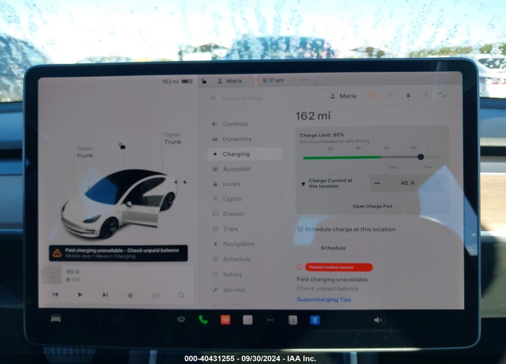 2020 TESLA MODEL 3 LONG RANGE DUAL MOTOR ALL-WHEEL DRIVE VIN: 5YJ3E1EB6LF637575