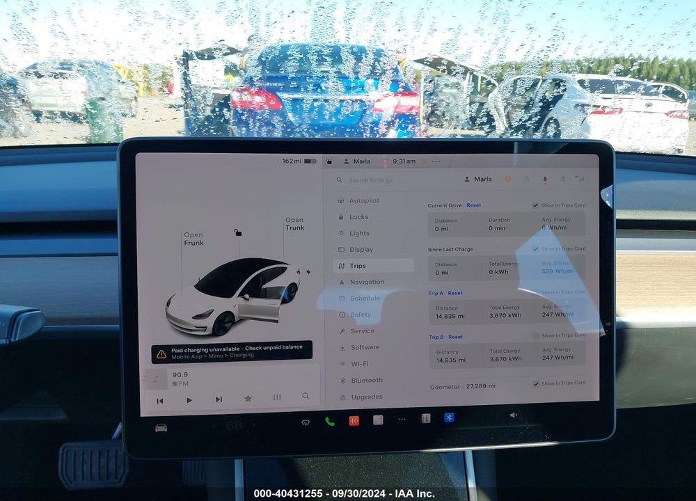 2020 TESLA MODEL 3 LONG RANGE DUAL MOTOR ALL-WHEEL DRIVE VIN: 5YJ3E1EB6LF637575