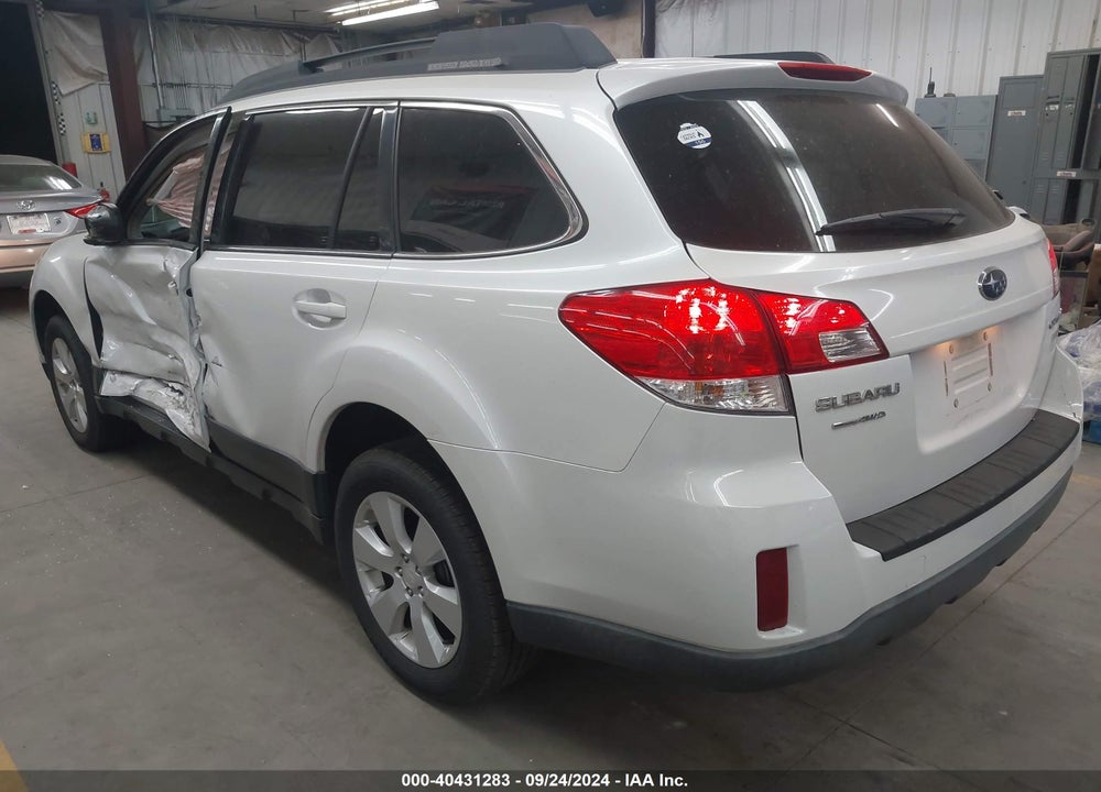 2012 SUBARU OUTBACK 2.5I PREMIUM VIN: 4S4BRBBC1C3223535