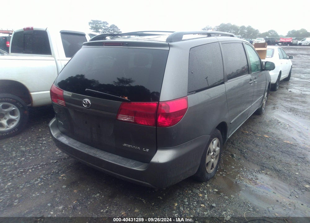 2004 TOYOTA SIENNA LE VIN: 5TDZA23C04S208677