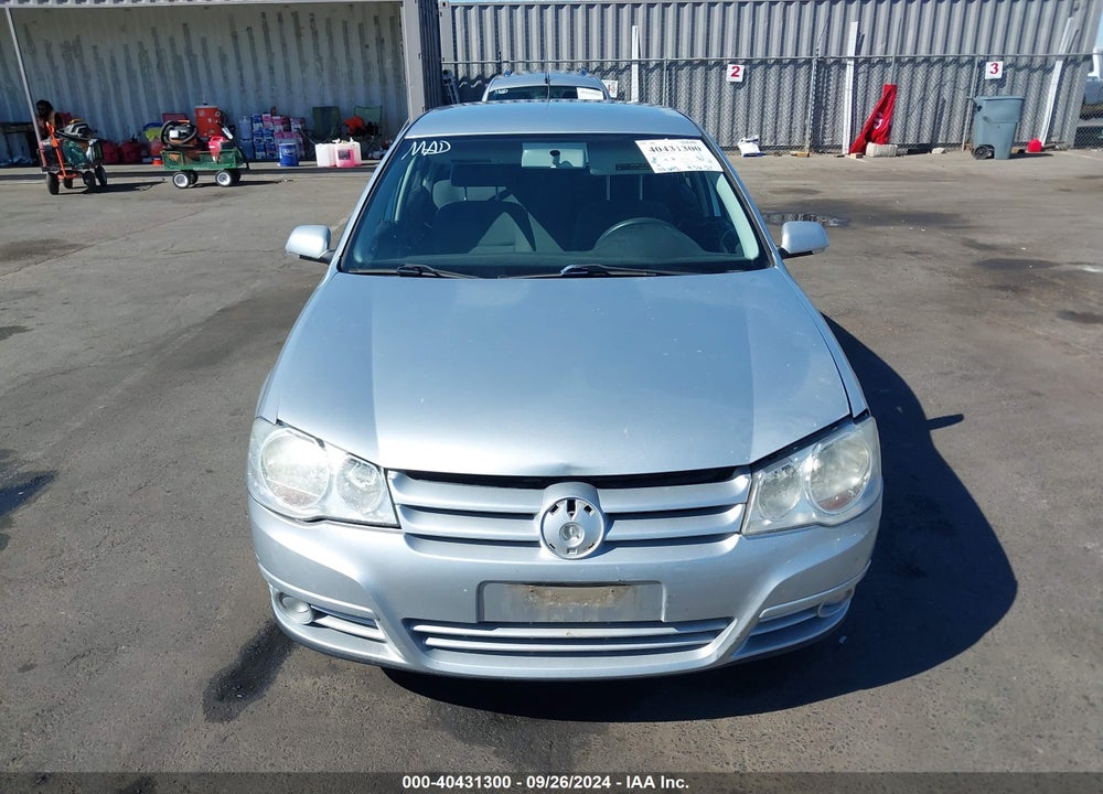 2008 VOLKSWAGEN CITY GOLF VIN: 9BWEL61J384028103