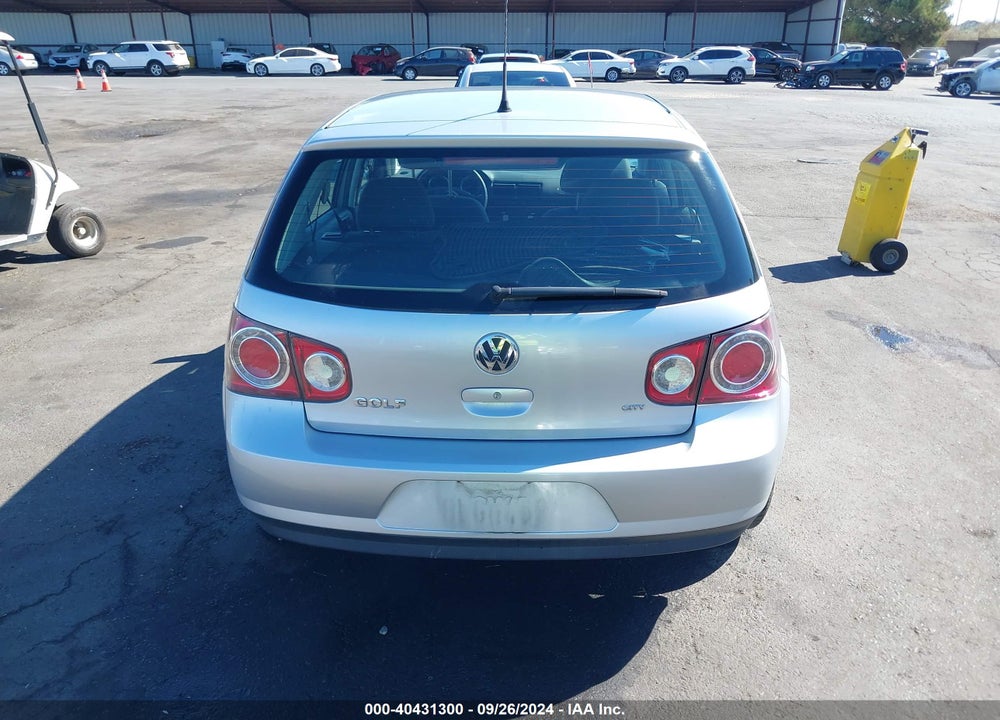 2008 VOLKSWAGEN CITY GOLF VIN: 9BWEL61J384028103