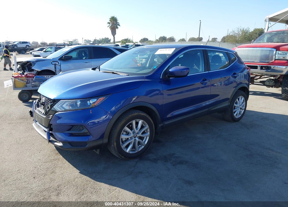 2021 NISSAN ROGUE SPORT S FWD XTRONIC CVT VIN: JN1BJ1AV9MW305590