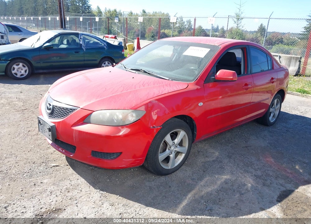 2006 MAZDA 3 I VIN: JM1BK12F461410989