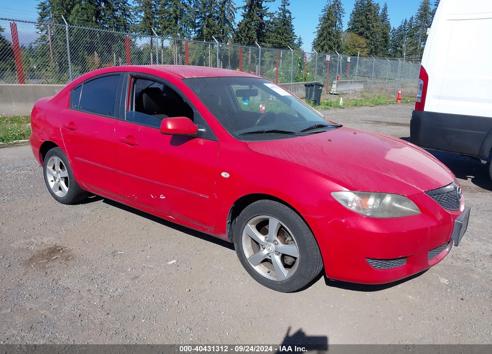 2006 MAZDA 3 I VIN: JM1BK12F461410989