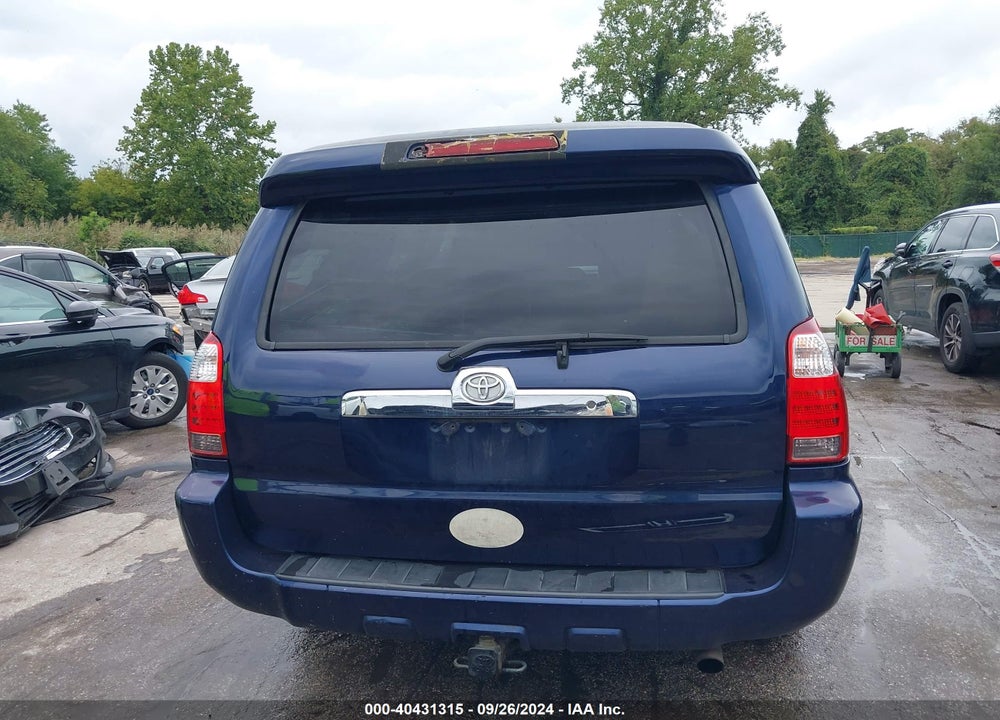 2006 TOYOTA 4RUNNER SR5 V6 VIN: JTEBU14R968053510