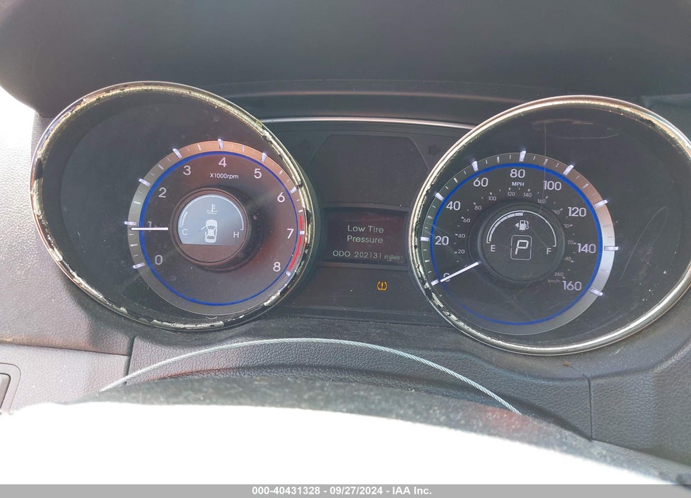 2013 HYUNDAI SONATA GLS VIN: 5NPEB4AC4DH533042