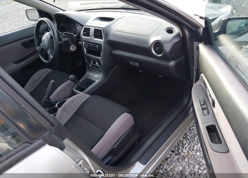 2007 SUBARU IMPREZA 2.5I VIN: JF1GD61617G515928