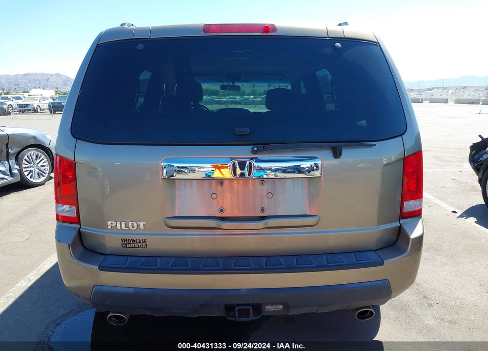 2009 HONDA PILOT EX VIN: 5FNYF38489B013815