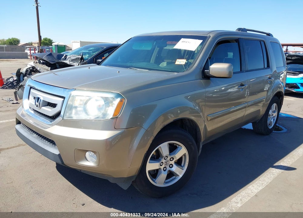 2009 HONDA PILOT EX VIN: 5FNYF38489B013815