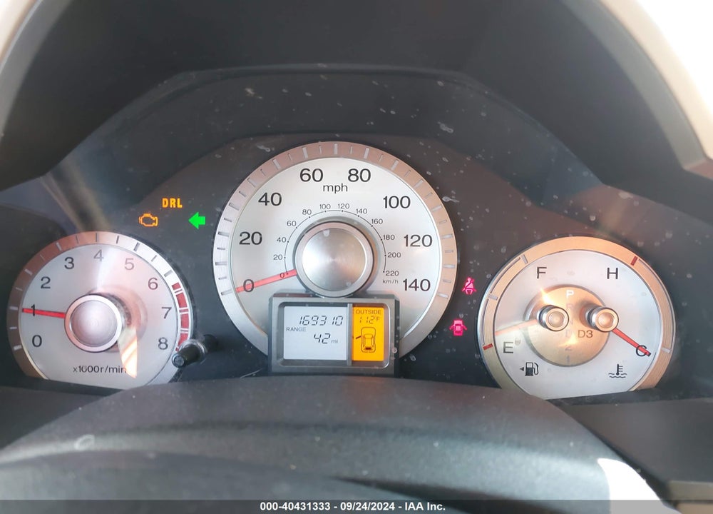 2009 HONDA PILOT EX VIN: 5FNYF38489B013815