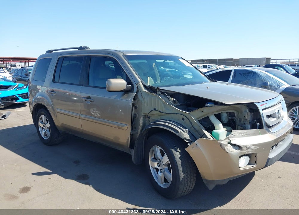2009 HONDA PILOT EX VIN: 5FNYF38489B013815