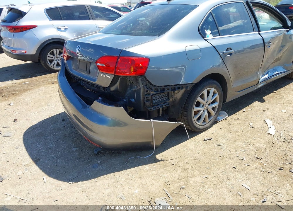 2013 VOLKSWAGEN JETTA 2.5L SE VIN: 3VWDX7AJXDM365041