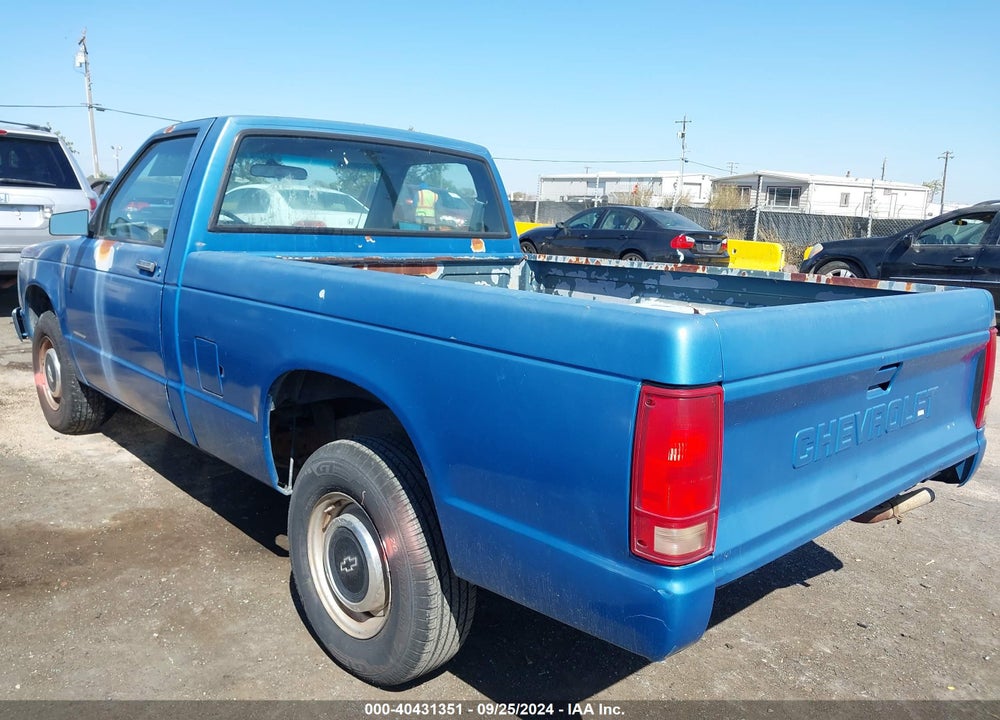 1991 CHEVROLET S TRUCK S10 VIN: 1GCCS14E1M8113675