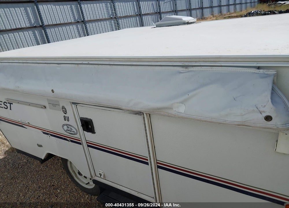 2004 JAYCO TRAVEL VIN: 1UJAJ01D1415U0170