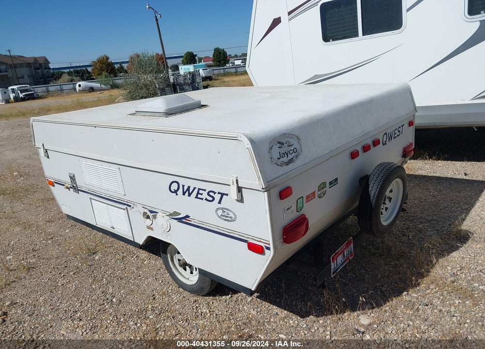 2004 JAYCO TRAVEL VIN: 1UJAJ01D1415U0170