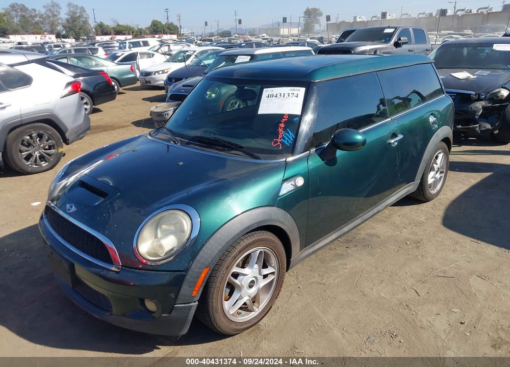 2008 MINI COOPER S CLUBMAN VIN: WMWMM33588TP70419