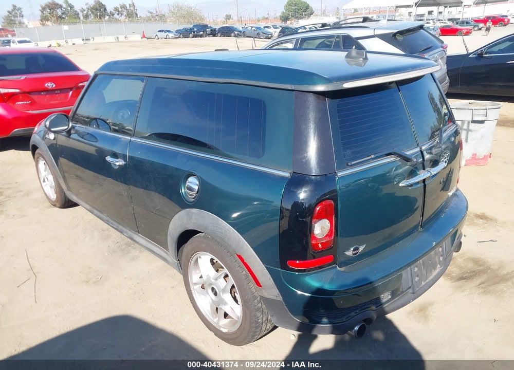 2008 MINI COOPER S CLUBMAN VIN: WMWMM33588TP70419