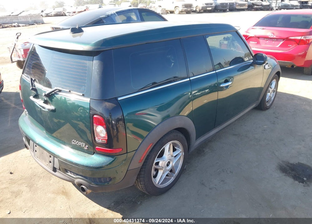2008 MINI COOPER S CLUBMAN VIN: WMWMM33588TP70419
