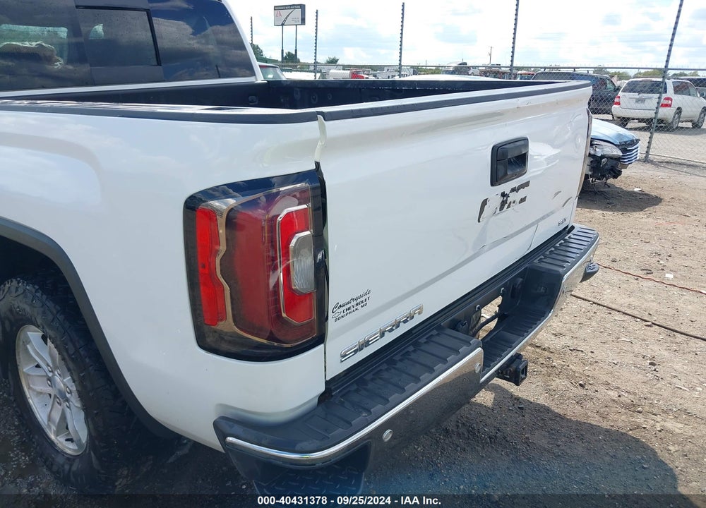 2018 GMC SIERRA 1500 SLT VIN: 3GTU2NERXJG300948