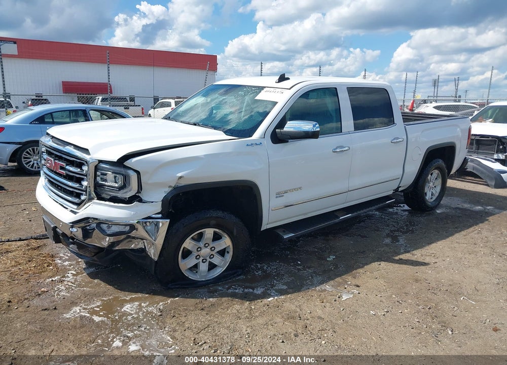 2018 GMC SIERRA 1500 SLT VIN: 3GTU2NERXJG300948