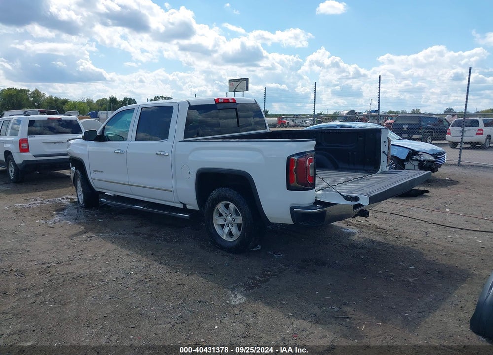 2018 GMC SIERRA 1500 SLT VIN: 3GTU2NERXJG300948