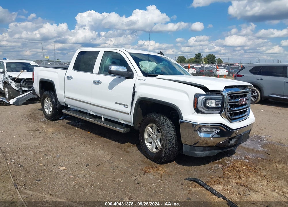 2018 GMC SIERRA 1500 SLT VIN: 3GTU2NERXJG300948