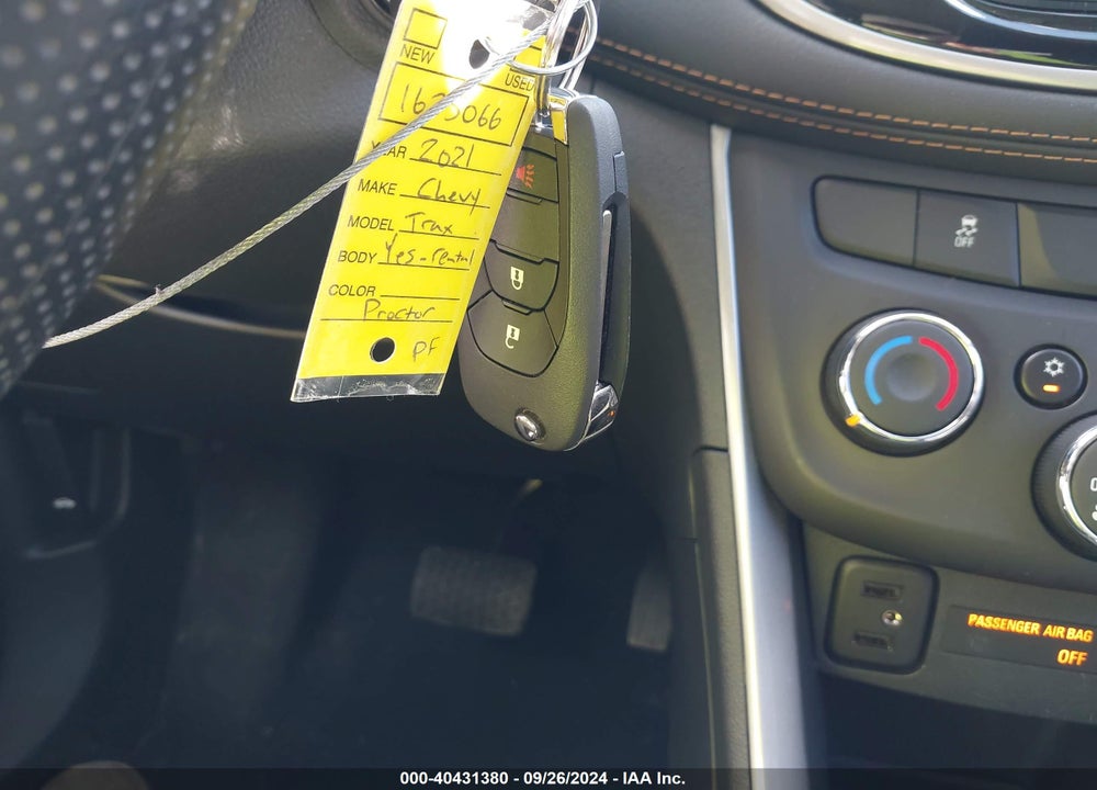 2021 CHEVROLET TRAX AWD LS VIN: KL7CJNSM5MB369063