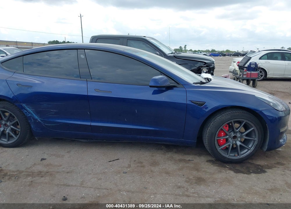 2022 TESLA MODEL 3 VIN: 5YJ3E1EAXNF188718