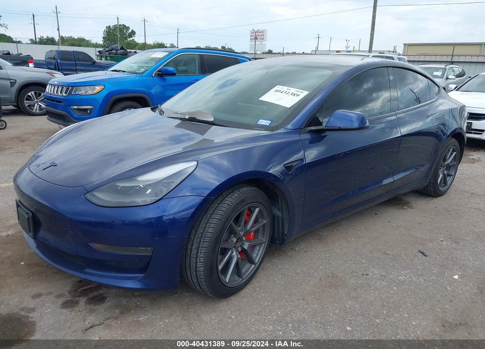 2022 TESLA MODEL 3 VIN: 5YJ3E1EAXNF188718