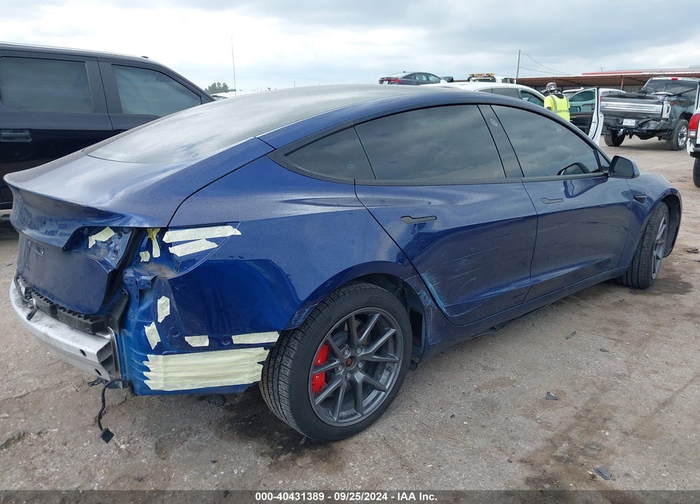 2022 TESLA MODEL 3 VIN: 5YJ3E1EAXNF188718