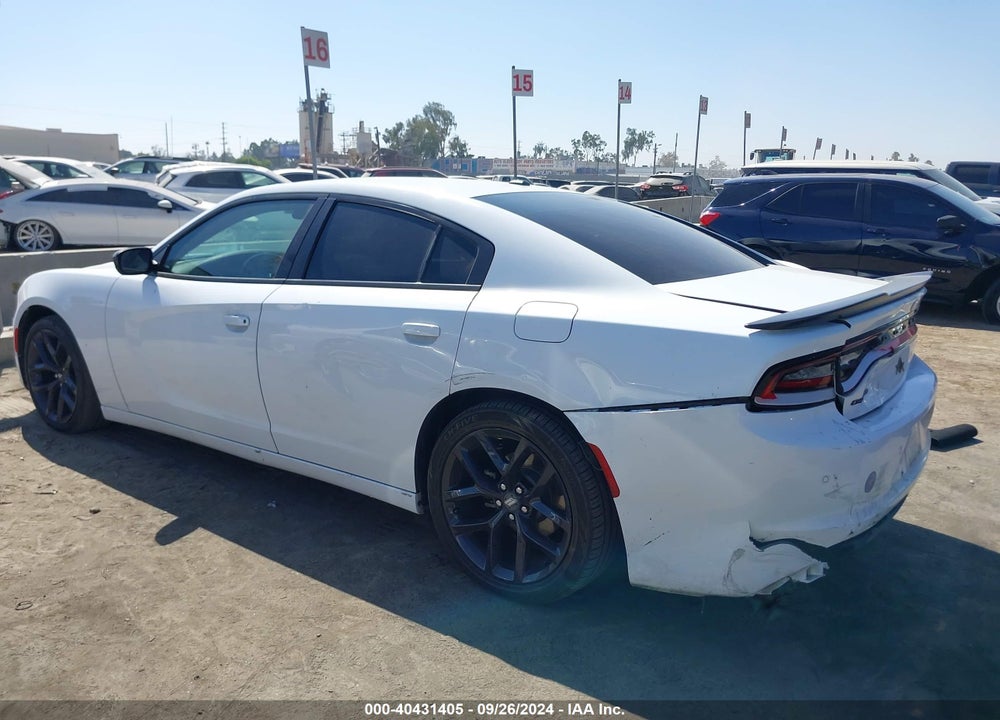 2020 DODGE CHARGER SXT RWD VIN: 2C3CDXBG6LH195434