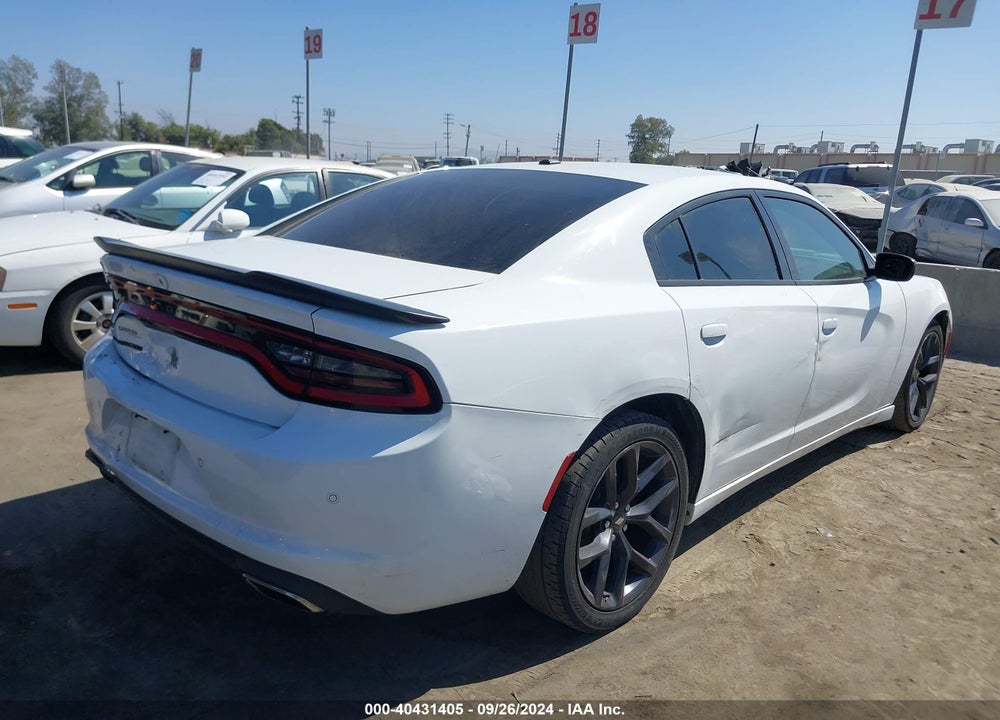 2020 DODGE CHARGER SXT RWD VIN: 2C3CDXBG6LH195434