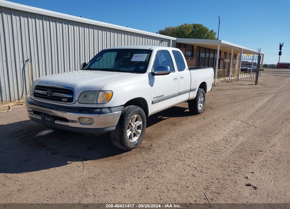 2002 TOYOTA TUNDRA SR5 V8 VIN: 5TBBT44172S303005