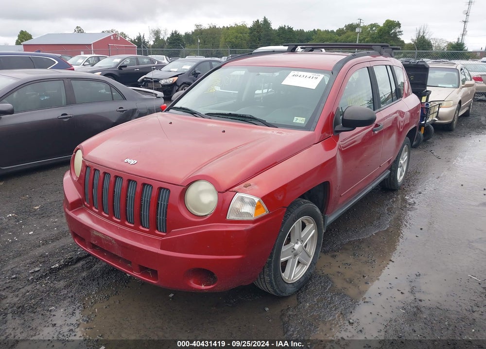 2009 JEEP COMPASS SPORT VIN: 1J4FF47B69D113684