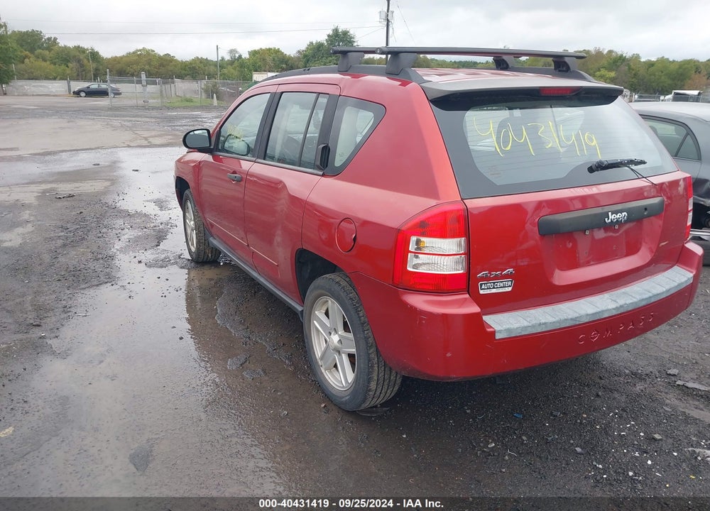 2009 JEEP COMPASS SPORT VIN: 1J4FF47B69D113684