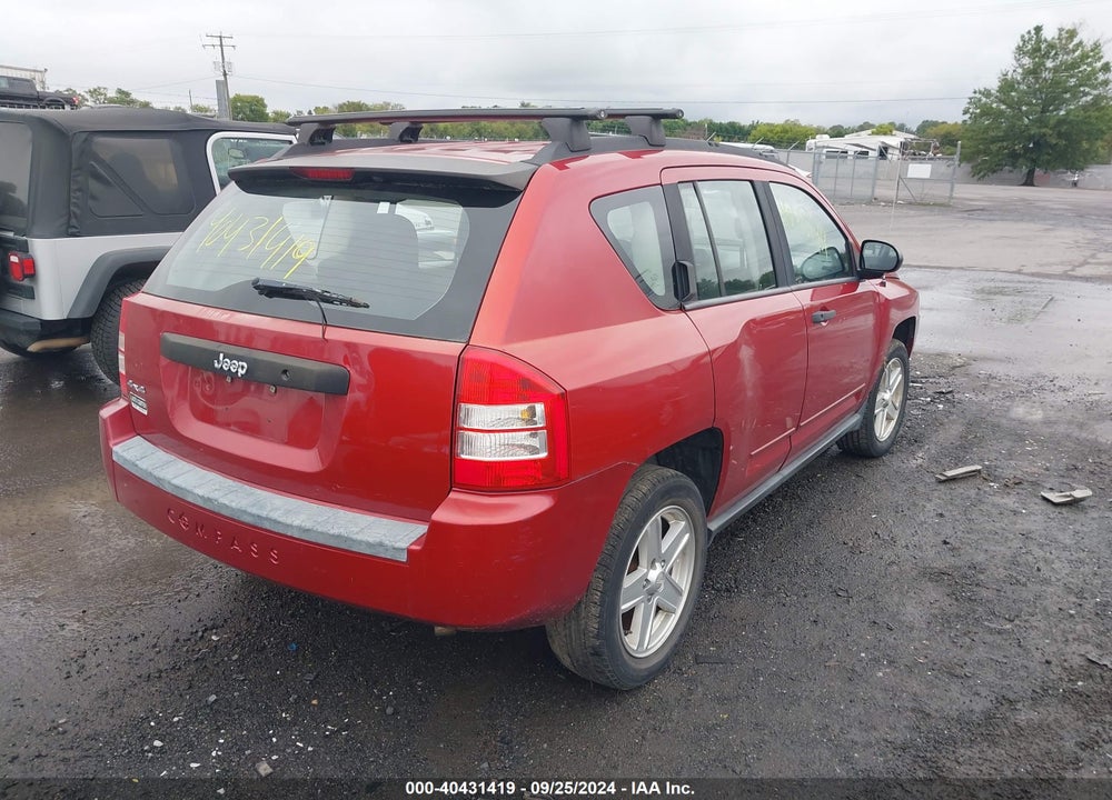 2009 JEEP COMPASS SPORT VIN: 1J4FF47B69D113684