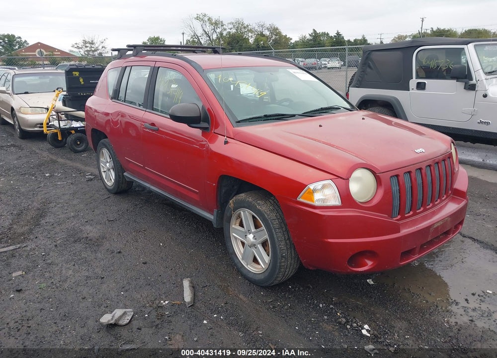 2009 JEEP COMPASS SPORT VIN: 1J4FF47B69D113684