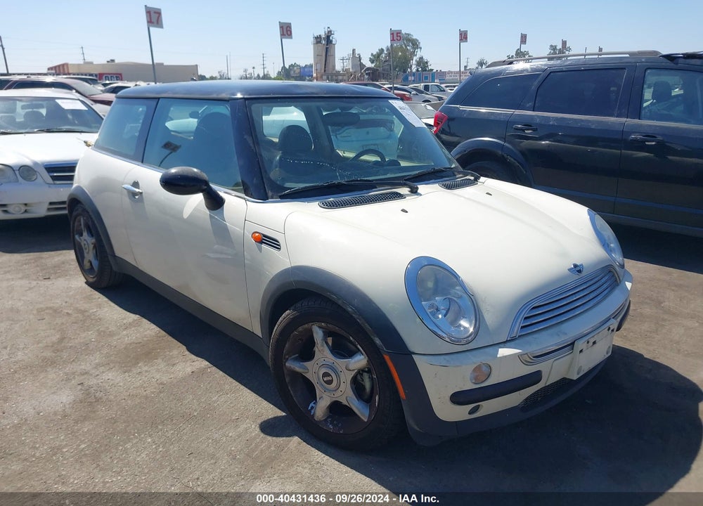 2004 MINI COOPER VIN: WMWRC33444TJ62133