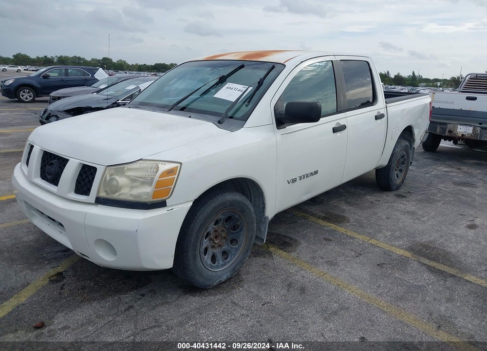 2006 NISSAN TITAN XE VIN: 1N6BA07A66N573966