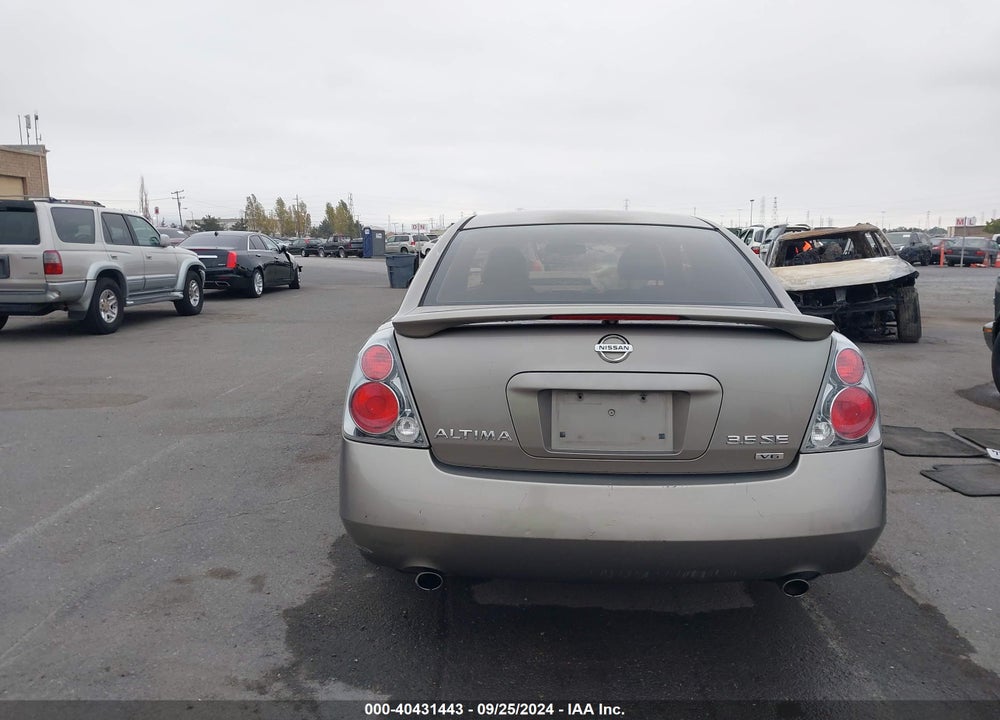 2005 NISSAN ALTIMA 3.5 SE VIN: 1N4BL11D95N448809