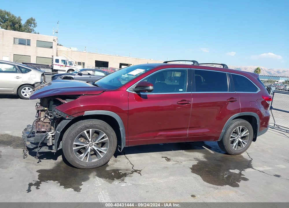 2017 TOYOTA HIGHLANDER LE VIN: 5TDBZRFH5HS467004