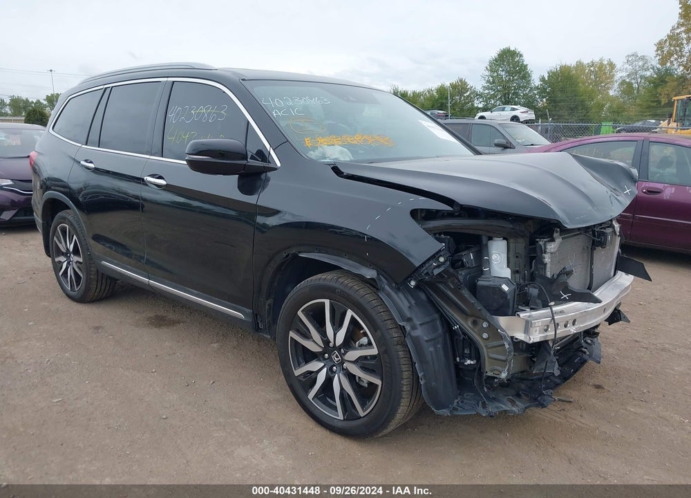 2019 HONDA PILOT ELITE VIN: 5FNYF6H02KB041307
