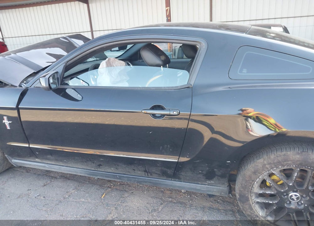 2012 FORD MUSTANG V6 PREMIUM VIN: 1ZVBP8AM9C5234985